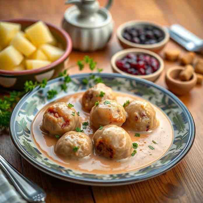 Finnish Meatballs & Ruskea Kastike